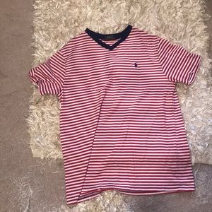 Vintage Polo Striped T- Shirt